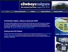 Tablet Screenshot of cowboystailgate.com